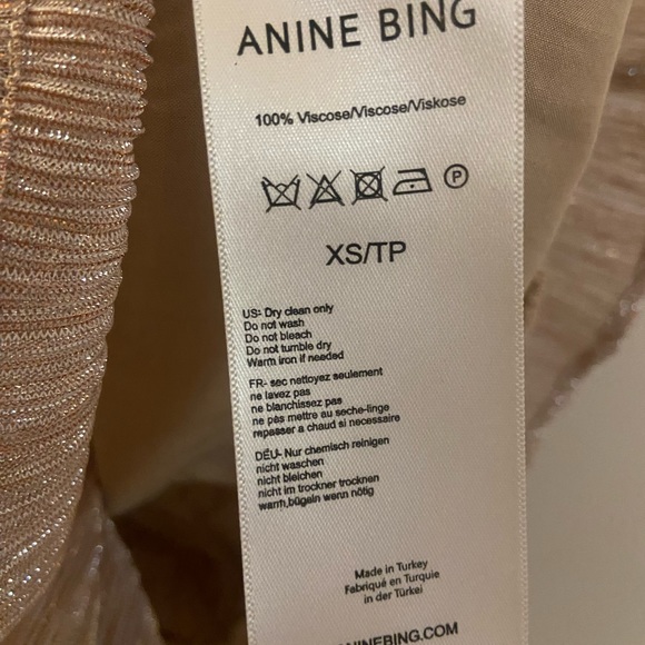 Sparkly pink Anine Bing top - Picture 6 of 7